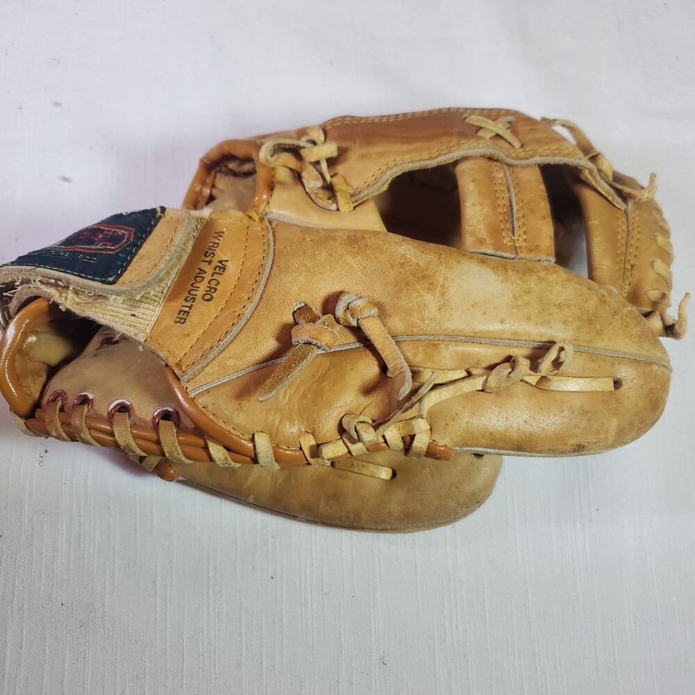 All-Pro LLV-1396 Vintage 11-Inch Baseball Glove Brown Leather